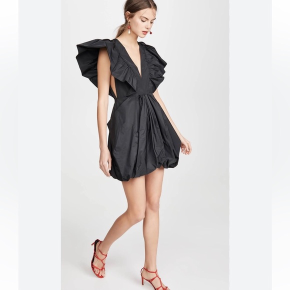 Philosophy di Lorenzo Serafini V-Neck Mini Dress
 Sz 0 - Picture 2 of 16